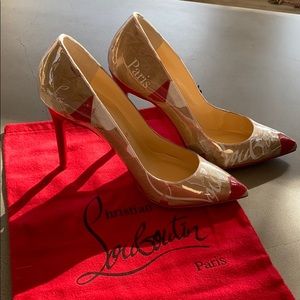 Christian Louboutin Pigalle 100 PVC